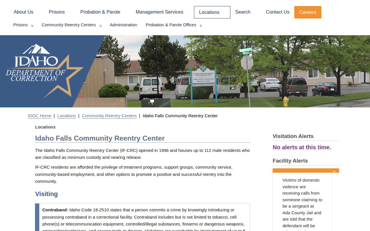 Jefferson County regional reentry center custody versus release