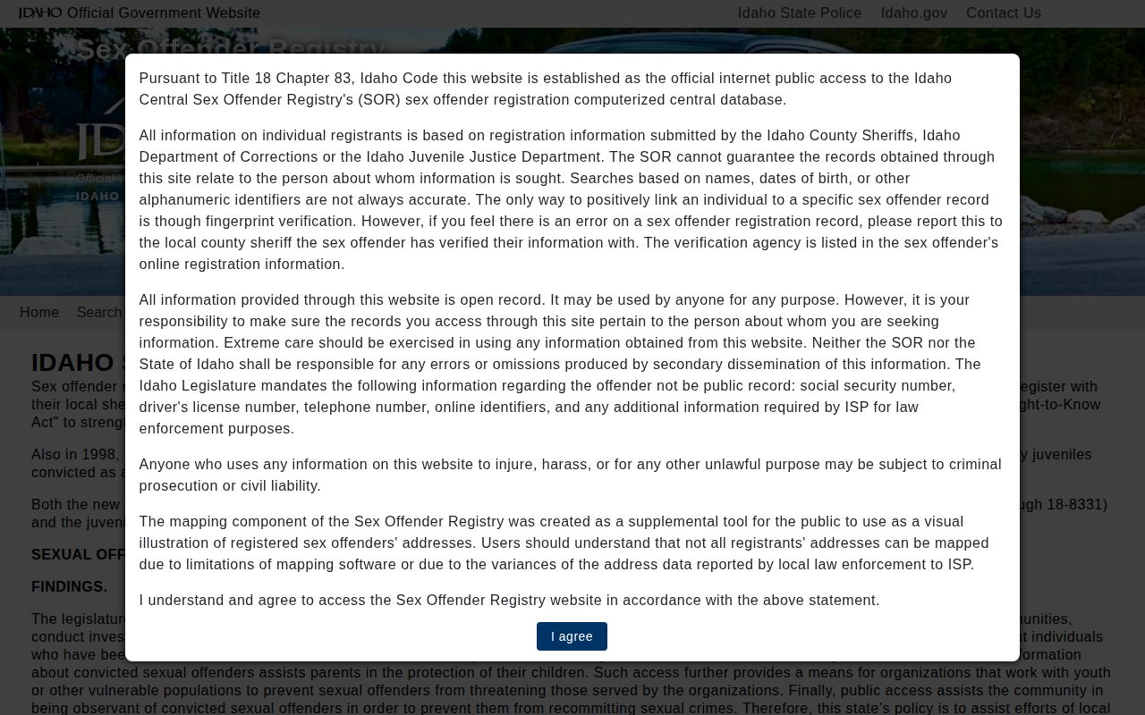Jefferson County released inmate image registry search limits